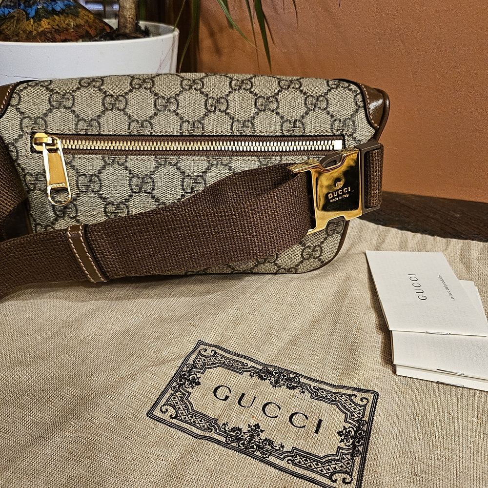 Sold Gucci Brown and Tan Woman Bag - Picture 3 of 10